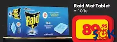 RAİD MAT TABLET 10'LU